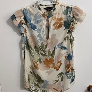 RW&CO. Multicolor Floral Blouse